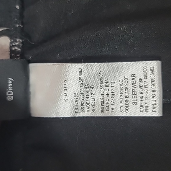 Disney's Tim Burton's The Nightmare Before Christmas Woman’s Pajama Pants Size L - Picture 9 of 11